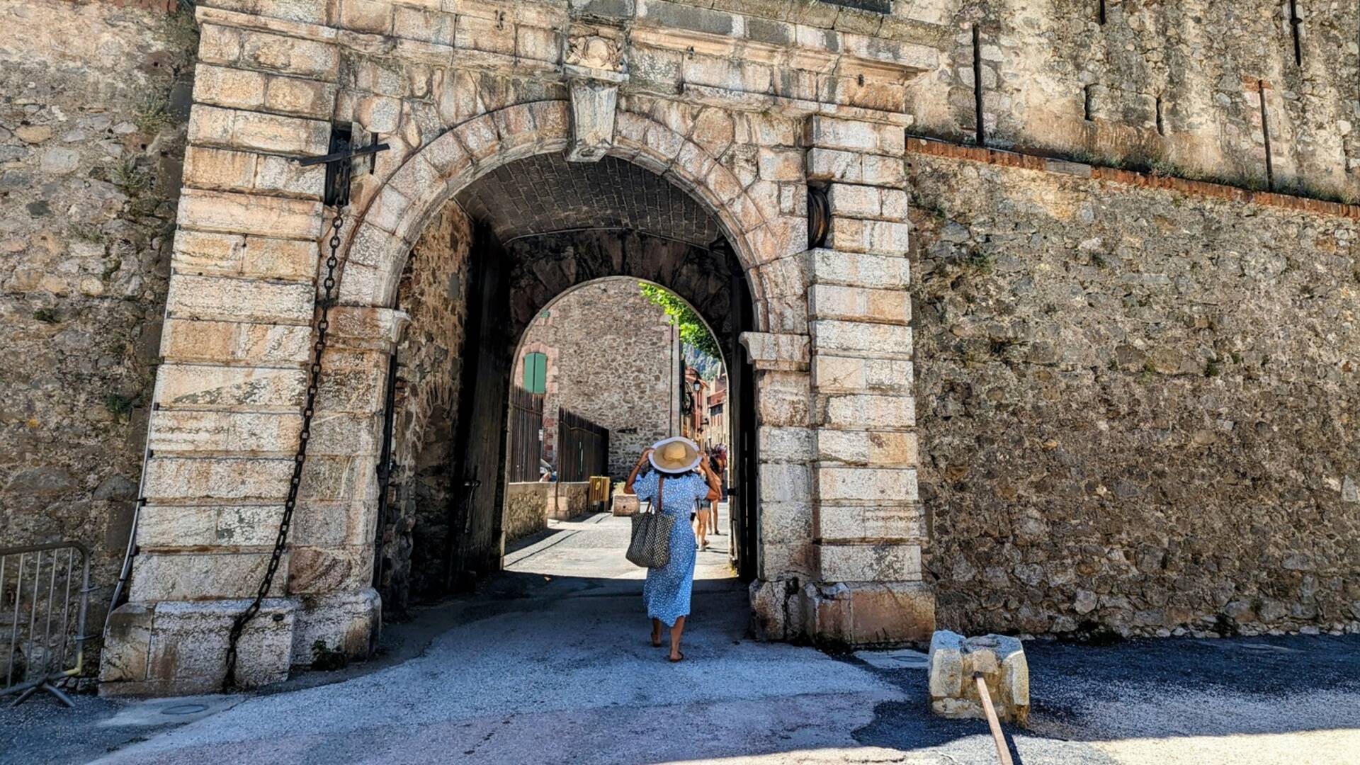 The ramparts of Villefranche-de-Conflent 