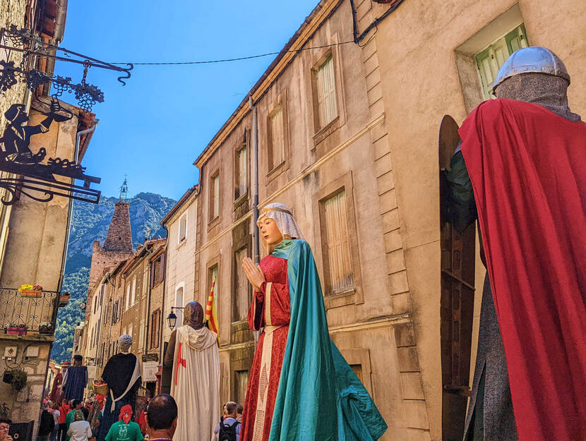 Fête des Géants Villefranche de Conflent